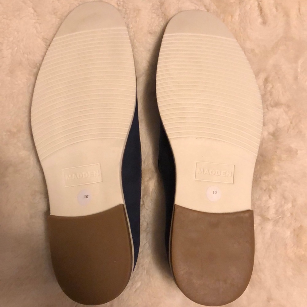 Steve Madden Madden Blue Suede MENS 👞 - Picture 5 of 7